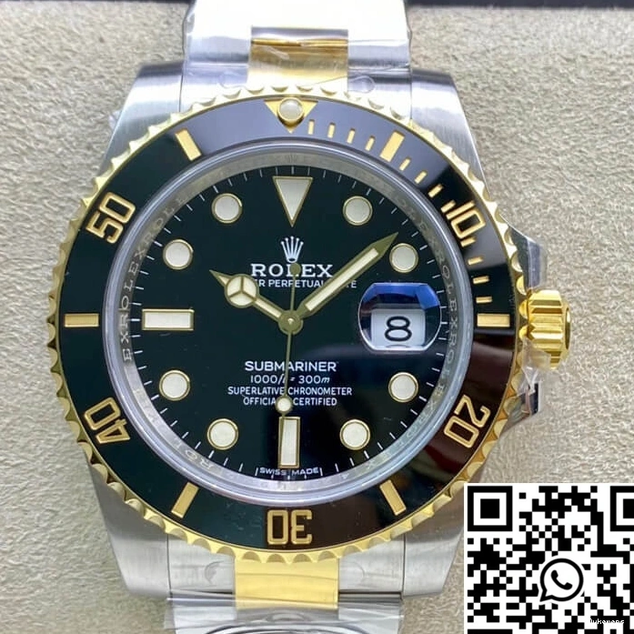 Black Clean V4 Dial Rolex 116613-LN-97203 Submariner Factory 0416